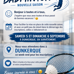 Adhésion saison 2026 - 2027